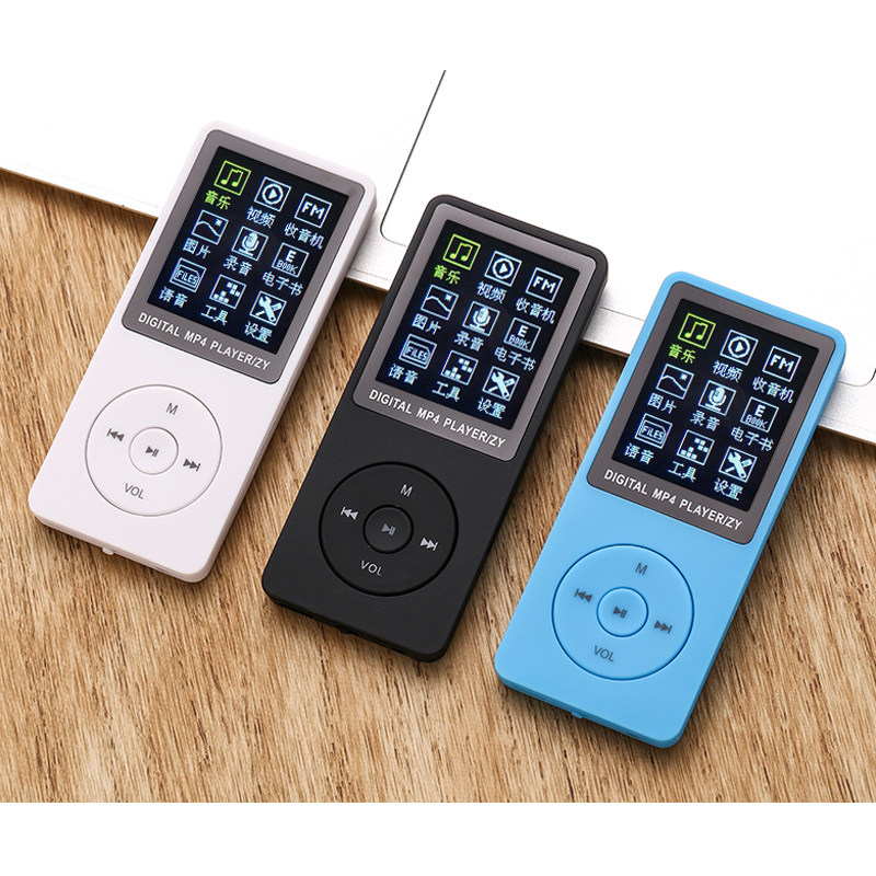 70 Hours Playback MP3 MP4 Lossless Sound Music Player FM Recorder TF Card Portable H-best