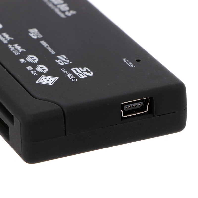 Lector de tarjetas de memoria todo en uno, dispositivo para USB externo Mini SDHC M2 MMC XD CF 20CB