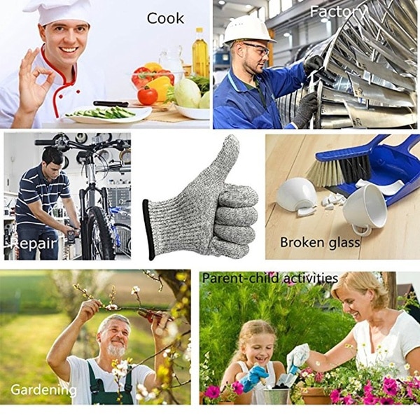 High Elasticity Anti-slip Working Gloves Unisex Outdoor Cycling Gloves Breathable Riding Gloves with Screen-Touchable S M L