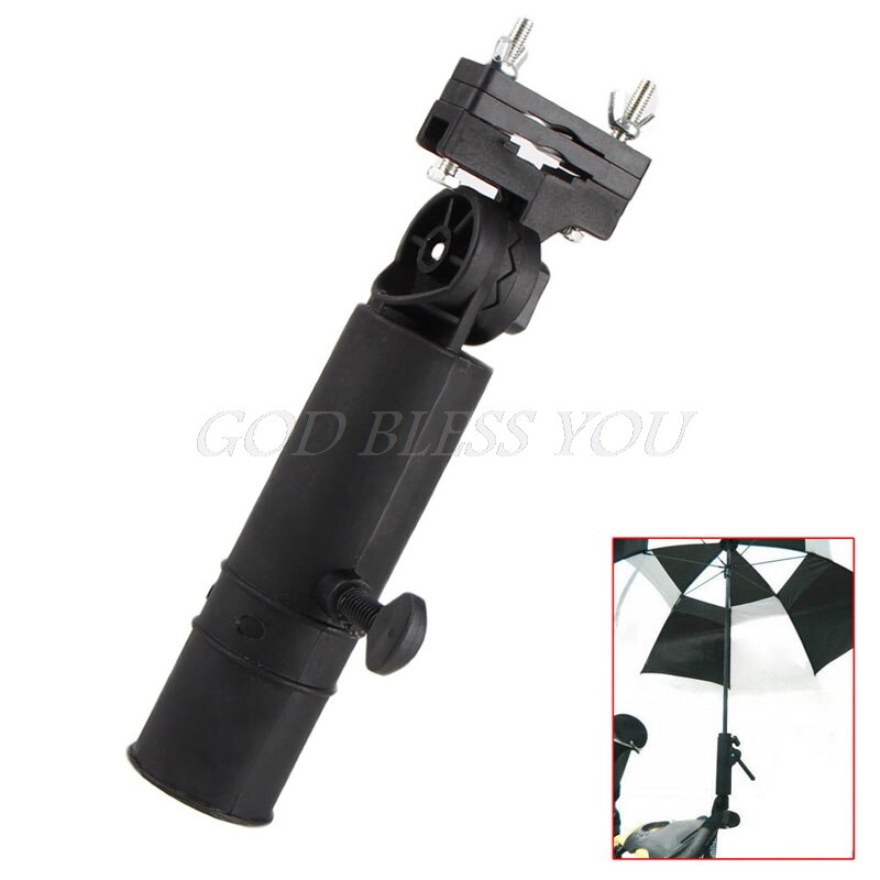Soporte de sombrilla duradero para palo de Golf, carrito para bicicleta, cochecito de bebé, silla de ruedas,