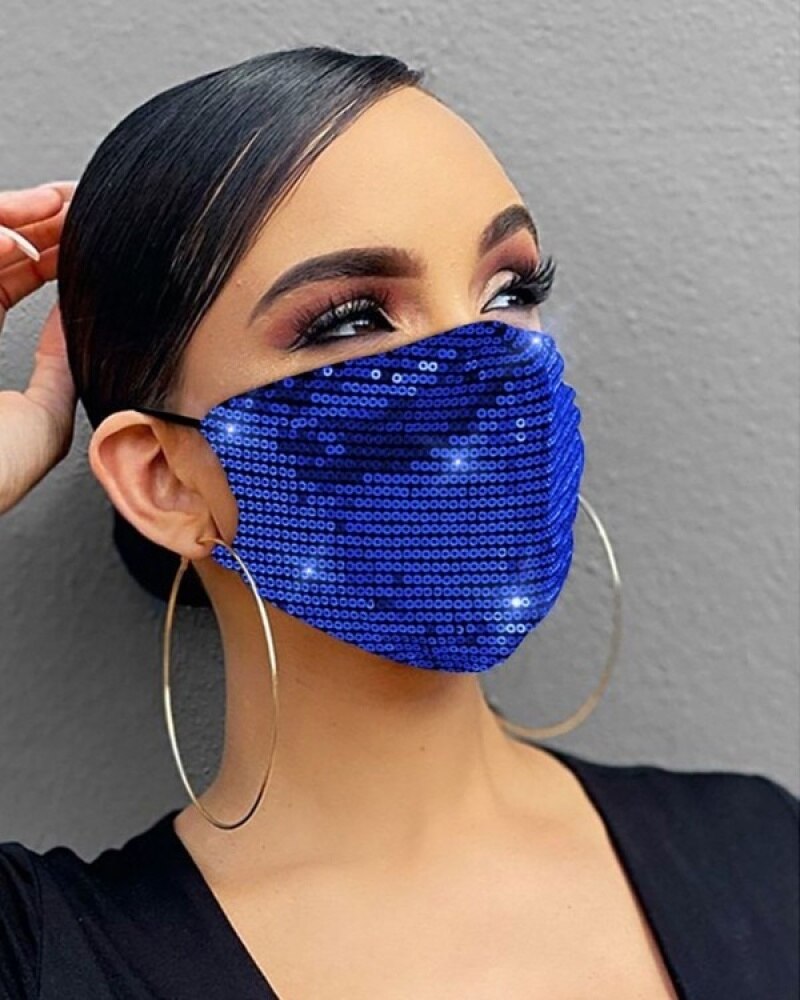 Sparkle rhinestone metal bandana glitter natklub heavy metal mænd kvinder multicolor tørklæde tilbehør: 7