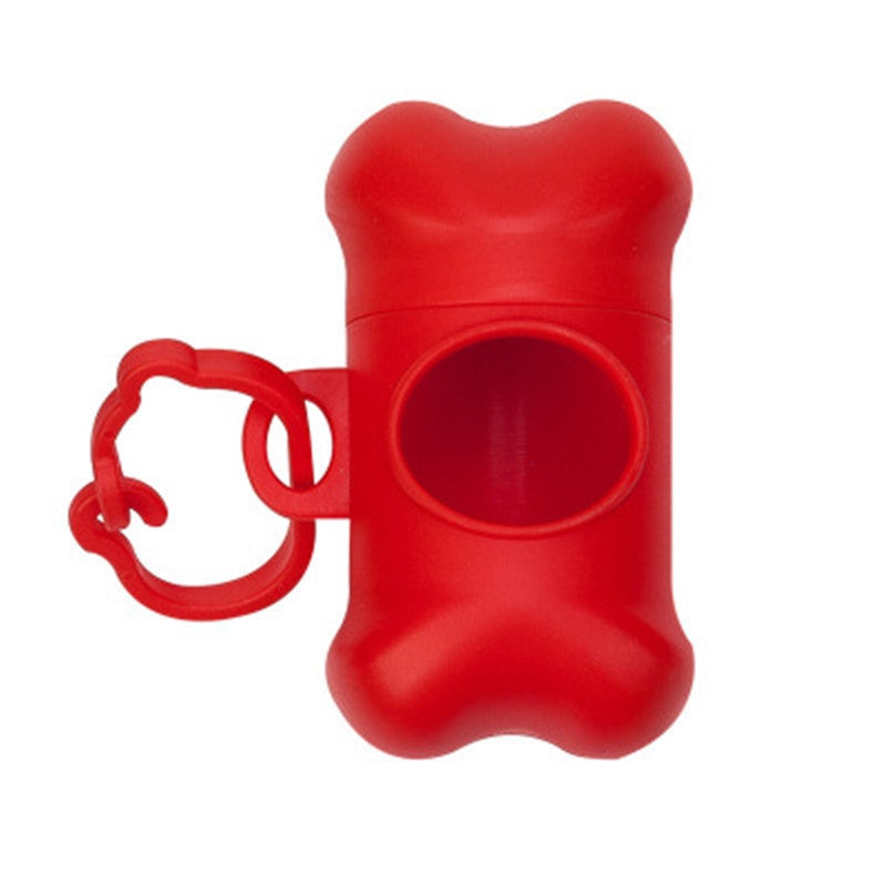 Draagbare Bone Hond Vuilnisbak Garbage Clean Dispenser Doos Hond Afval Kak Bag Outdoor Walk Hond Opruimen Tas Huisdier Accessoires Benodigdheden