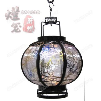 Klassische kleine eisen laternen LED Ball lichter Handwerk Frühling Festival Neue Jahr Mitte-Herbst Laternen: 9