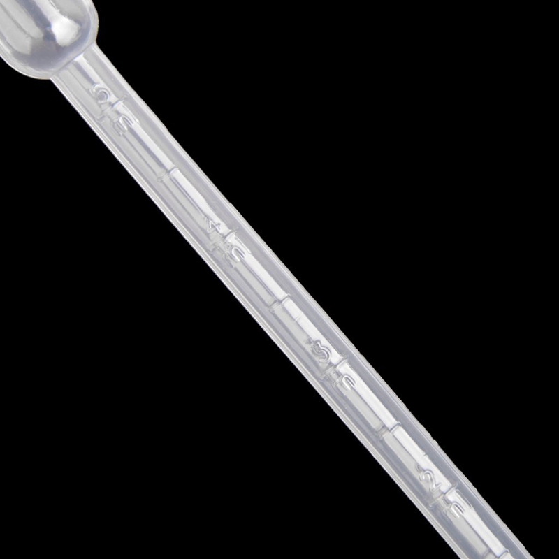50 pcs 5 ml transfer graduated pipettes graduated 1 ml plastic dropper
