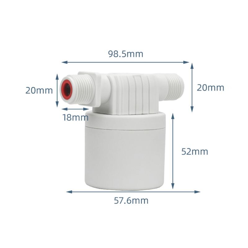 1/2\" 3/4\" 1\" Automatic Water Level Control Valve Tower Tank Floating Ball Valve 449C