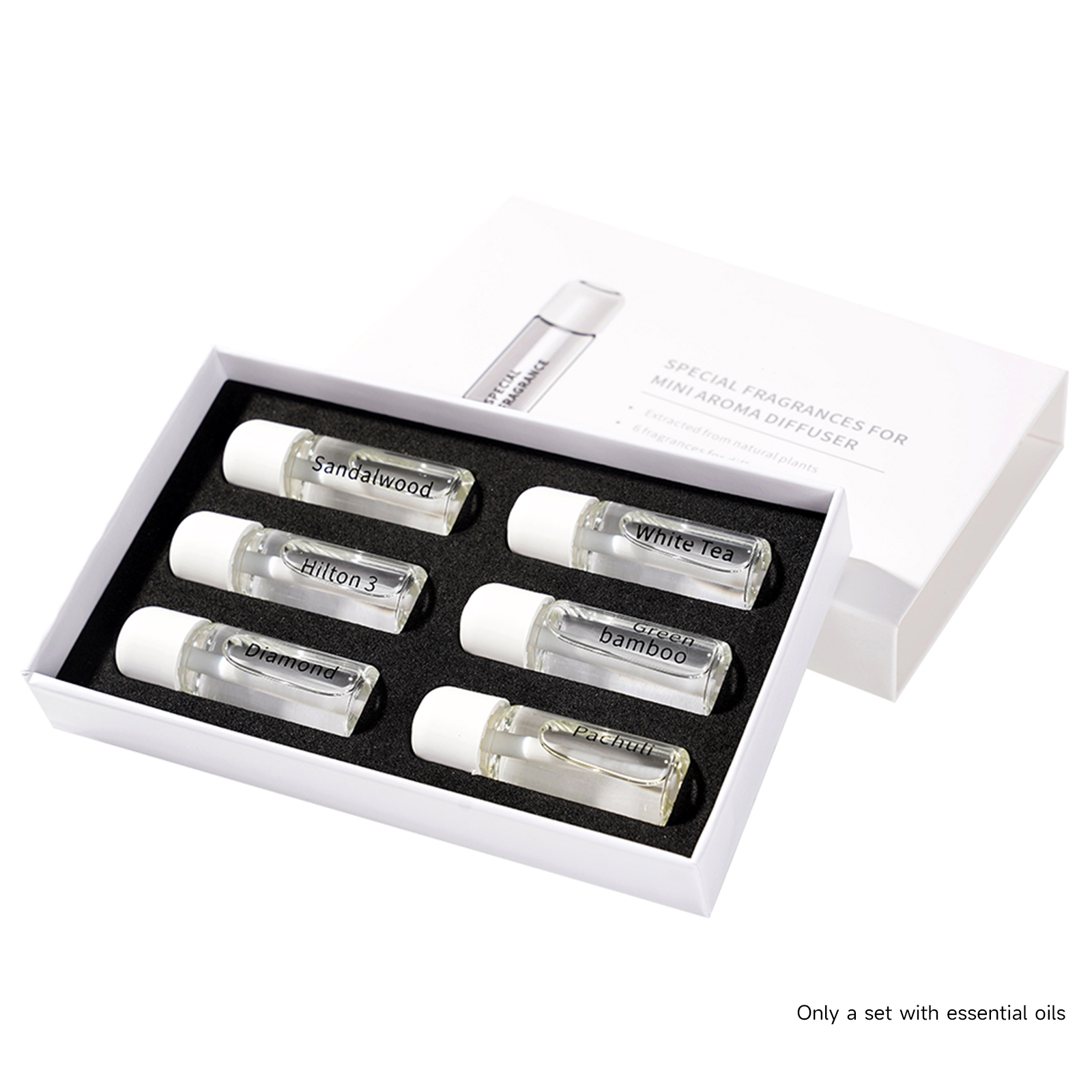HIINST Car Aroma Diffuser Mini USB Rechargeable Scent Machine Fragrance Oil Car Air Freshener Essential Oil Diffuser Vent Clip: Dark Grey