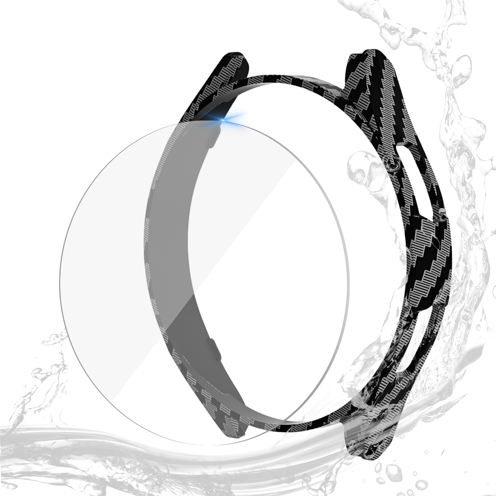 Vidrio + funda para Samsung Galaxy Watch 6 40mm 44mm, cubierta mate para PC, carcasa protectora para Galaxy Watch 6 Classic 43mm 47mm