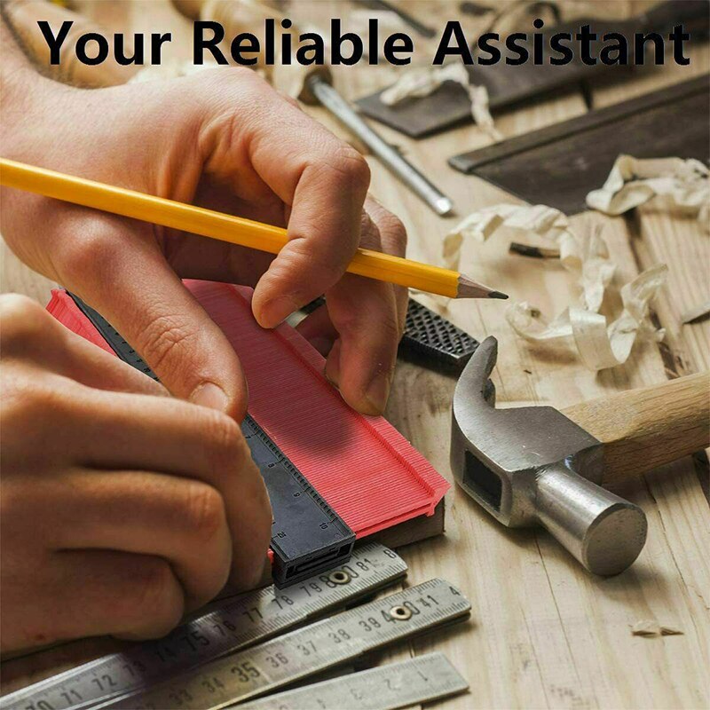 10Inch Gauge Duplicator Vorm Profiel Duplicatie Gauge Contour Template Plastic Contour Kopie Duplicator Meten