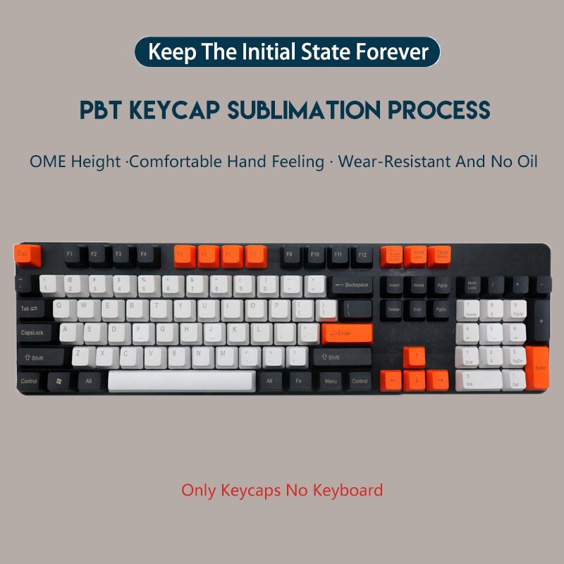 Keycaps Mechanical Gaming Keyboard Keycaps 108 keys Pbt Keycaps For Cherry Keycaps Set Key cap Keyboard caps