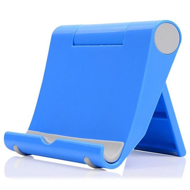 Orendil Phone Holder Stand Mobile Smartphone Support Tablet Stand for iPhone Desk Portable Mobile Holder Cell Phone Holder Stand: Blue