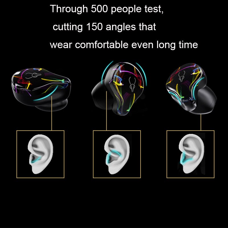 Original Sabbat X12 Pro Bluetooth 5,0 TWS Mini Invisible auricular inalámbrico IPX5 deporte auriculares con caja de carga 750mah