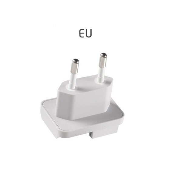 Eu/Au/Uk/Kr Plug Adapter Converter Voor Onze Lader: Only White EU Plug