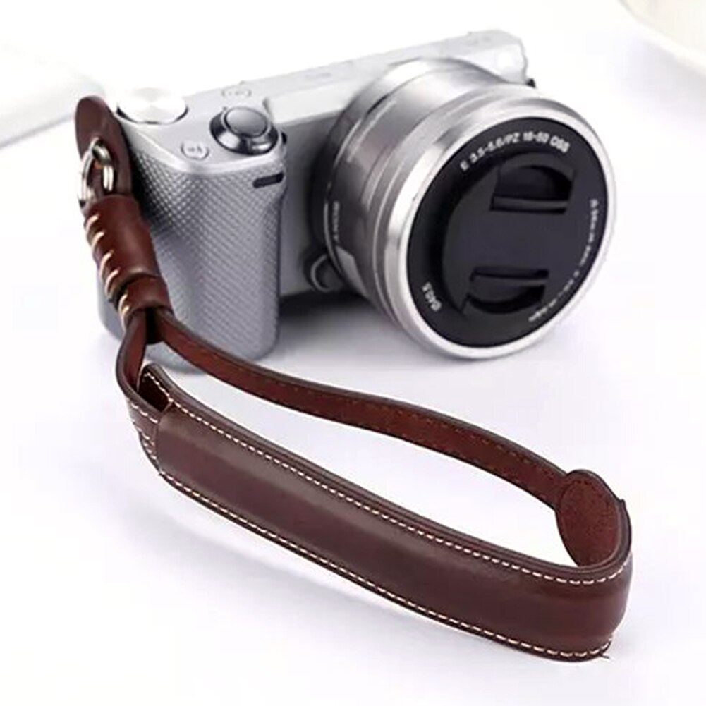 PU Leather Camera Strap Wrist Hand Strap Grip For Sony A6000 A7R A5100 NEX-5R Cameras Accessories #2