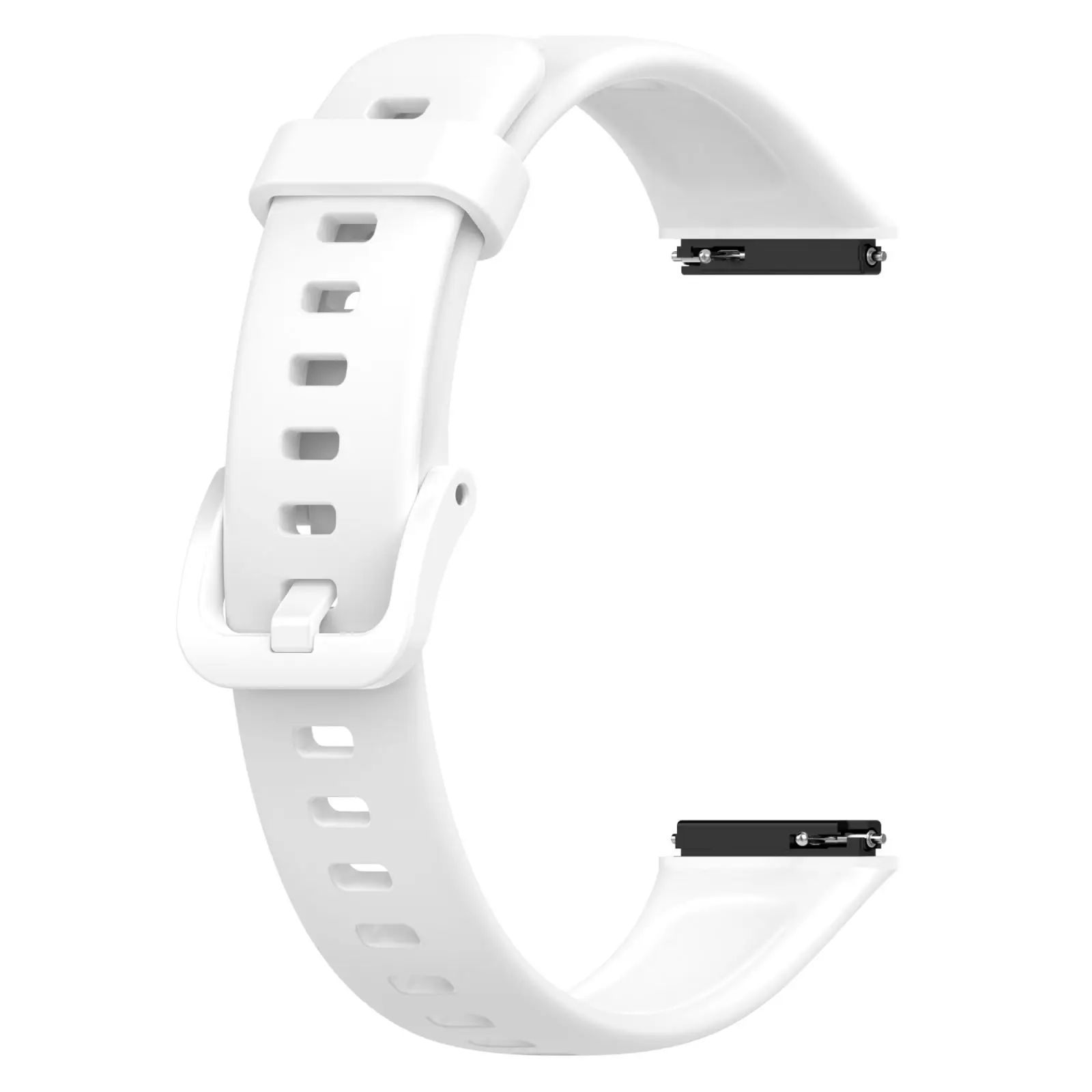 For Huawei Band 7 Sport Silicone Watchband SmartWatch Strap: WHITE