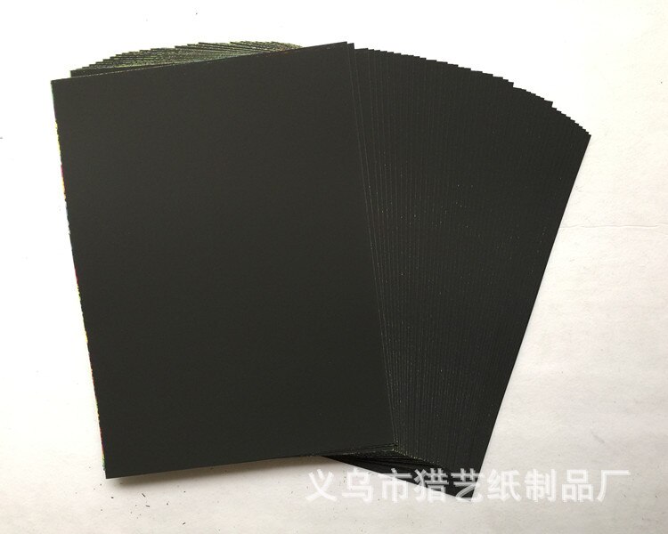 10 Sheets Tekening papier creatieve Kleurrijke Graveren Papier Met Pen Stencil Rainbow Scratch Art Ambachtelijke kerstcadeau