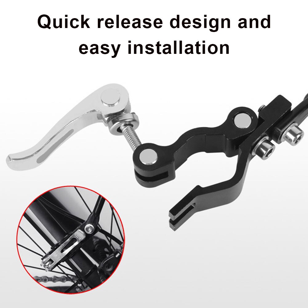 Mountain Bike Quick Release Bicycle Rear Rack Aluminum Alloy Rear Rack with Fender Mudguard Road Bike Carrier Holder Bike Shelf