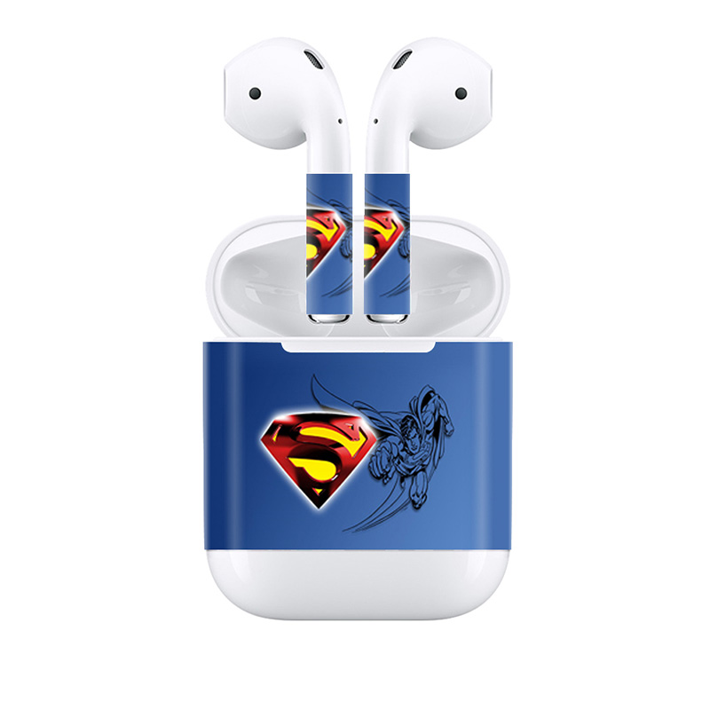 For Apple AirPods 2 Earphone Sticker Earbuds DIY Personality Decal Vinyl Camouflage Skin Wireless Charging Box Sticker