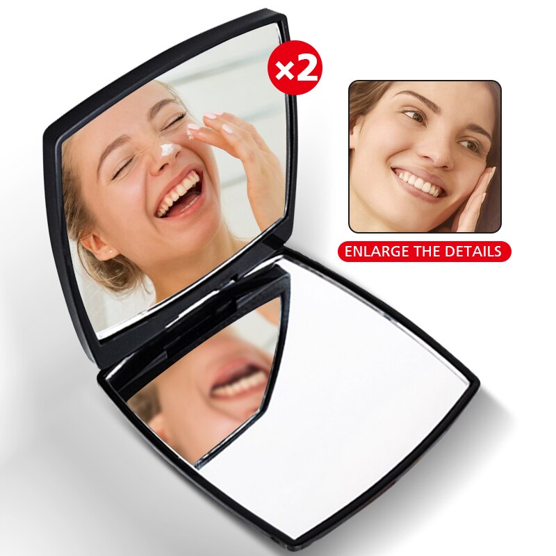 LED Makeup Mirror Dimmable LED Selfie Live Ring Fill Light Standing Mirror Adjustable Photography RingLight Vanity Mirrors: Red