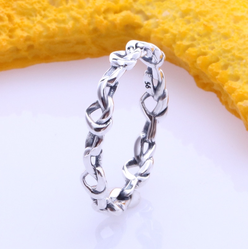 Unisex Style Ring Sweet Romantic Heart-shaped Temperament Simple Ring Anniversary