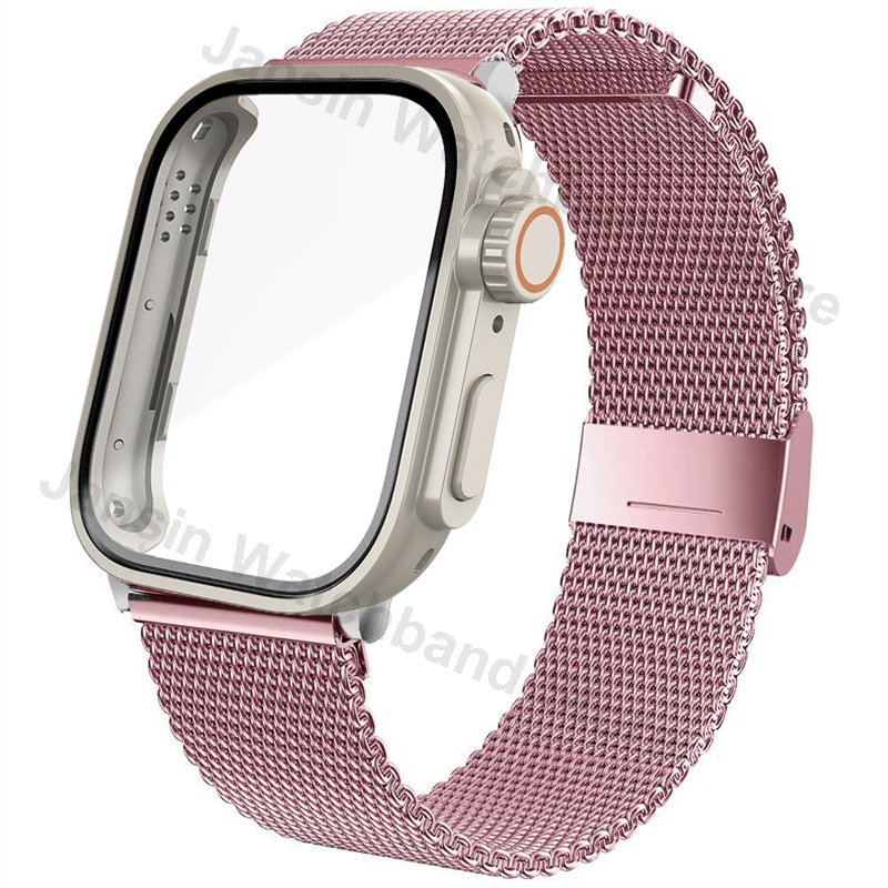 Case+Stainless Steel Band for Huawei Watch Fit 3 Strap Case Correa Milanese Bracelet for Huawei Fit3 Metal Wristband Accessories: WHITE