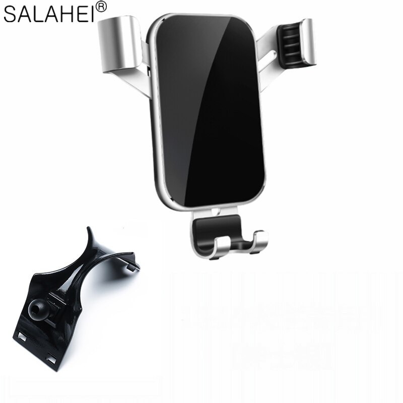 Soporte de teléfono móvil para mercedes-benz Clase A W177 A180 A200, montaje de salpicadero, GPS, Clip de sujeción para teléfono en coche: silver