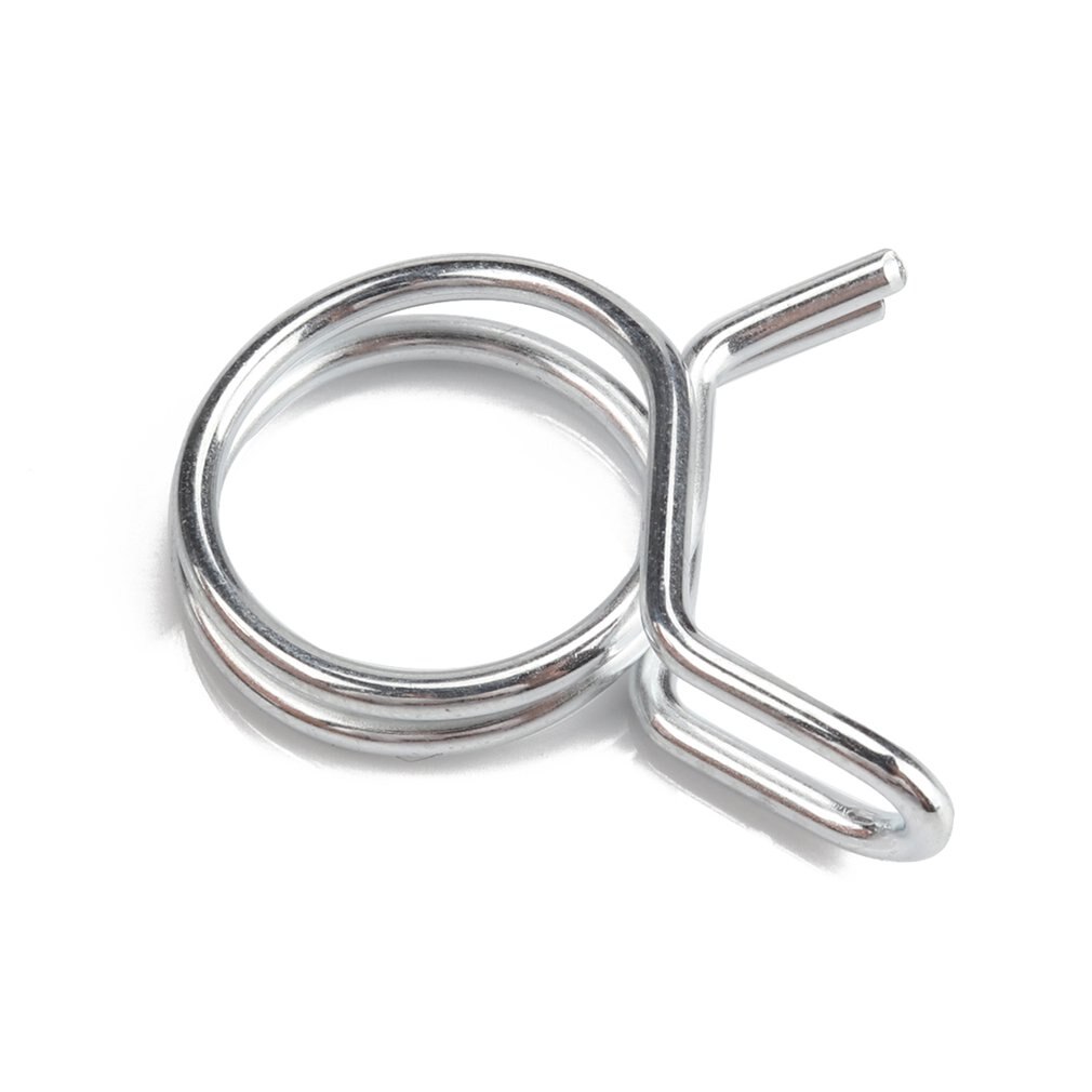 285pcs Double-Wire Spring Pipe Clamp Double-Wire Hose Water Pipe Clamp Φ5-Φ18 Fuel Tubes Clip Durable: Default Title