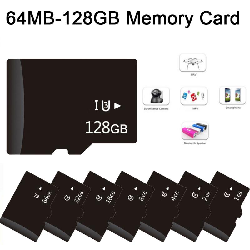 8GB 16GB 32GB 64GB 128GB micro Flash tarjeta de memoria TF 10 clase U1 U3 tarjeta Micro de la cámara del teléfono accesorios para Smartphone adaptador