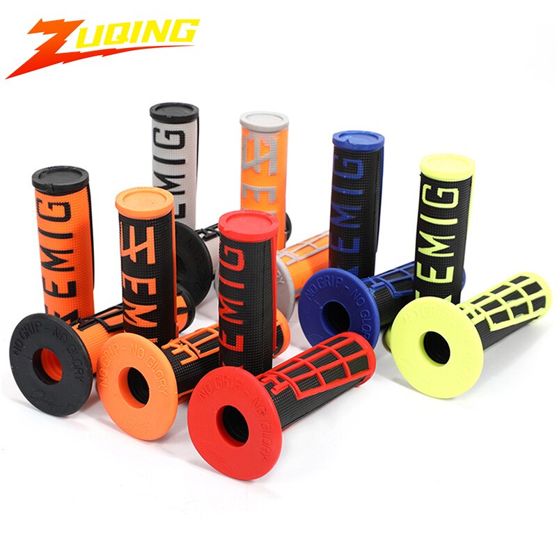 Accessori motocross Manopole moto Manopole Enduro Cross Manopole Pitbike Grip per GEL GP MX Protezione manubrio in gomma a 9 colori