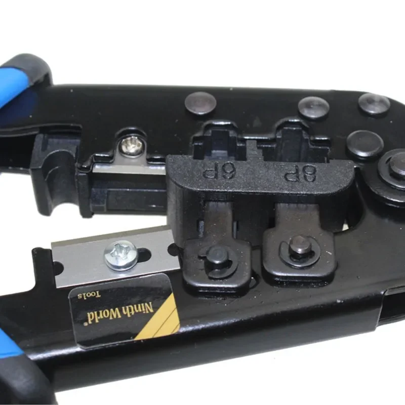Modulaire Telecom Krimptang Tool Netwerk Kabel Ratel Krimptang Voor 4P 6P 8P RJ-11/RJ-12 RJ-45