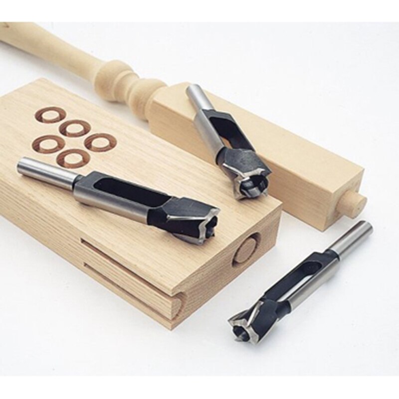 2x Tenon Deuvel & Plug Cutter Tenon Maker, Tapered Knus Plug Snijders (12Mm & 8Mm)