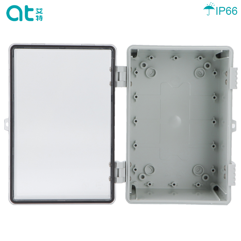 Waterproof Electrical Junction Box With Hasp Outdoor Sealed Switch Power Plastic Enclosure Case Electrical Distribution boxes