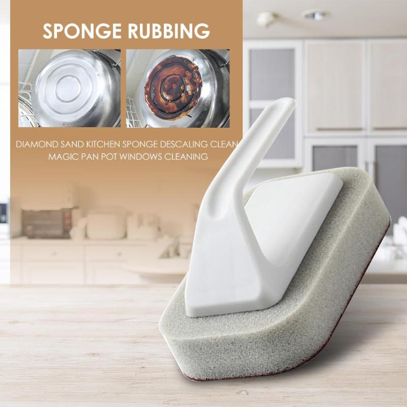 Spons Scrubber Borstel Duurzaam Pan Sterke Ontsmetten Borstel Thuis Keuken Cleaning Tools Noodzakelijke Huishoudelijke Schoonmaakproducten
