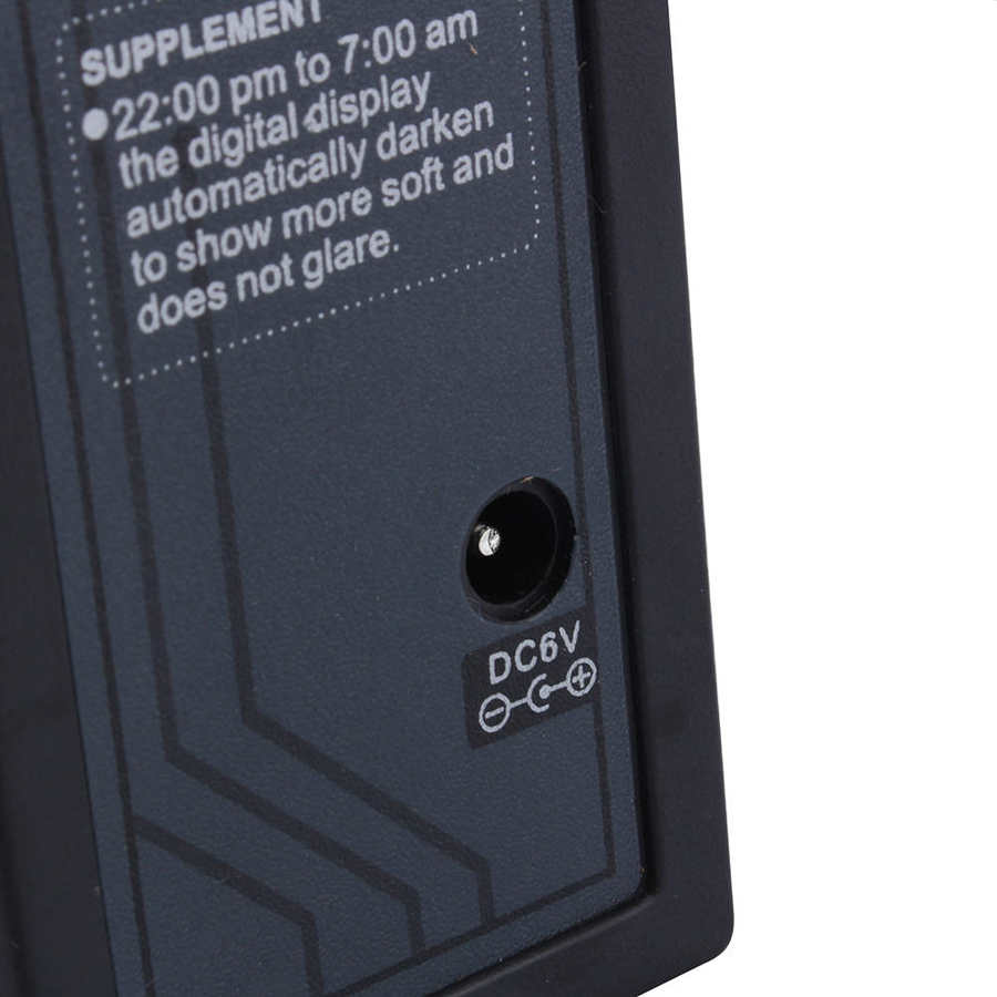 Wall clock digital 48cm digital wall clock LED time calendar temperature table table clocks LED wall clock oversized desk office