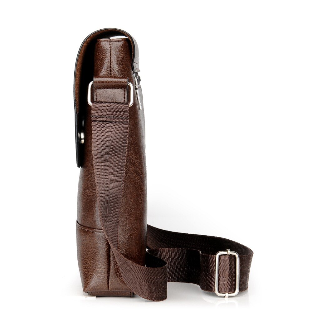 Heren schoudertas vintage leren messenger bags crossbody tassen heren eenvoudig casual zakelijk heren handtas