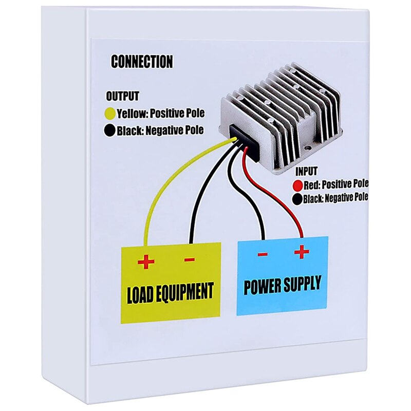 Convertisseur de tension 36V 48V à 12V 10a, régulateur de tension pour voiturette de Golf, transformateur étanche, -120W