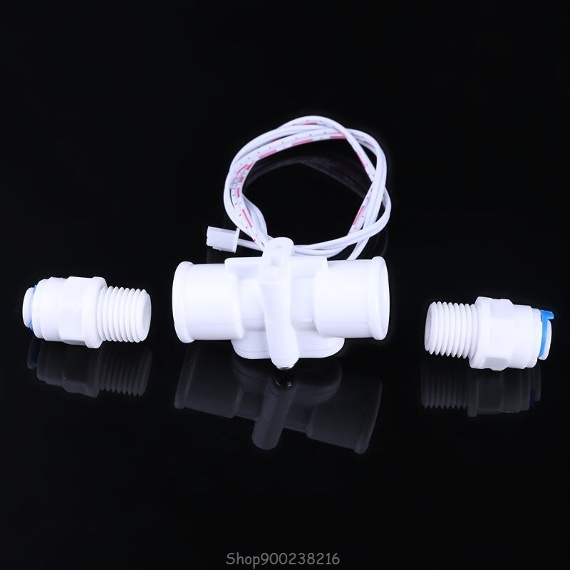 1/4" NPT Water Flow Switch PE Tube Liquid Flow Sensor Switch for Water dispenser and water purifier S23 20