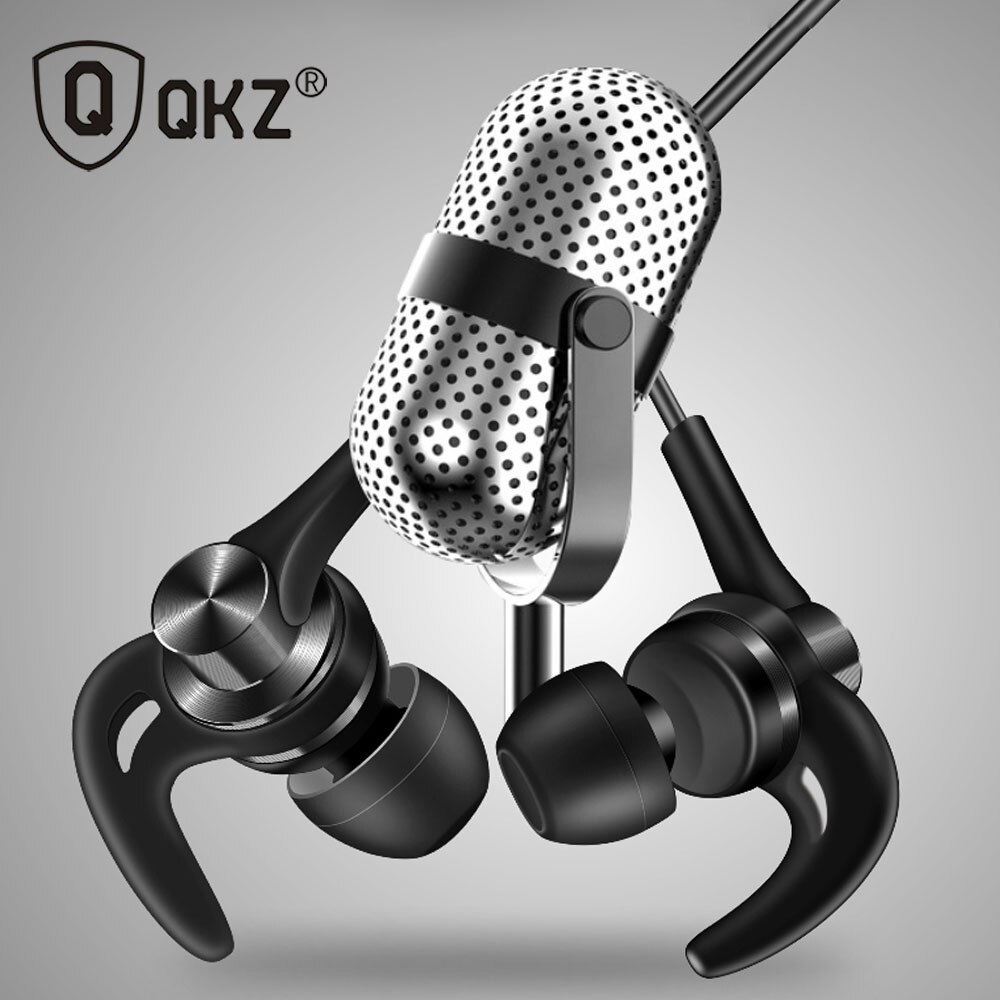 Oortelefoon Zinklegering QKZ DT1 In Ear Oortelefoon HiFi Oor Telefoon Metallic Oordopjes Stereo in-ear Oortelefoon Noise Cancelling Headsets DJ