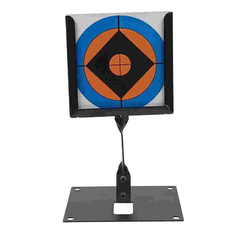 1 Set Target Stand Stainless Steel Target Paper Stand Shooting Practice Target Bracket