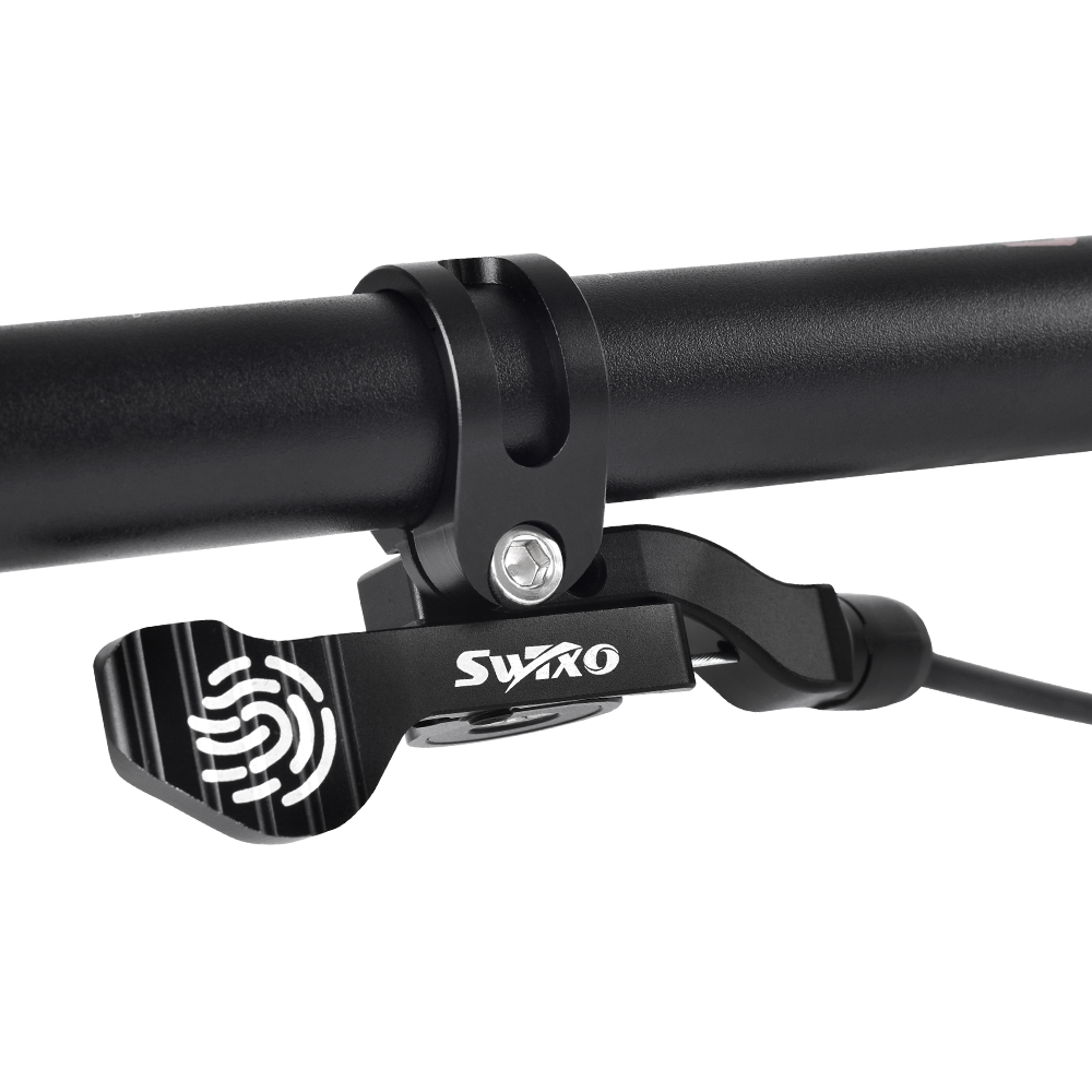 SWTXO Mountain Bike Dropper Seatpost Remote Lever Aluminum Alloy Adjustable Removable Bicycle Shifter for Suspension Seatpost