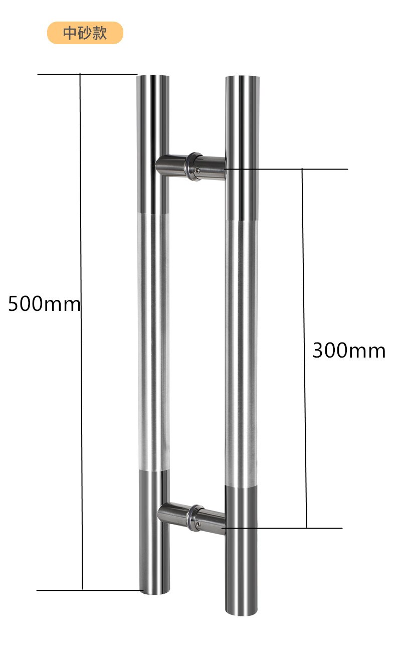 Dikke Glazen Deur Handvat Roestvrij Stalen Handgreep Badkamer Schuifdeur Knoppen En Trekt Deurgrepen Voor Binnendeuren Hardware: A3