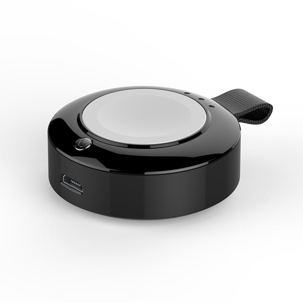 Mini Draagbare 2 In 1 Draadloze Oplader Mobiele Stroombron Magnetische Oplader Voor Apple Horloge Voor Alle Soorten Sleutel gespen