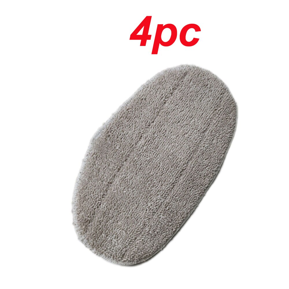 Steam Mop Cloth Microfiber Mop Head Accessories Mop Replacement Cloth for Leifheit Clean Tenso Steam Mop, 4/6/8PCS: 4PC