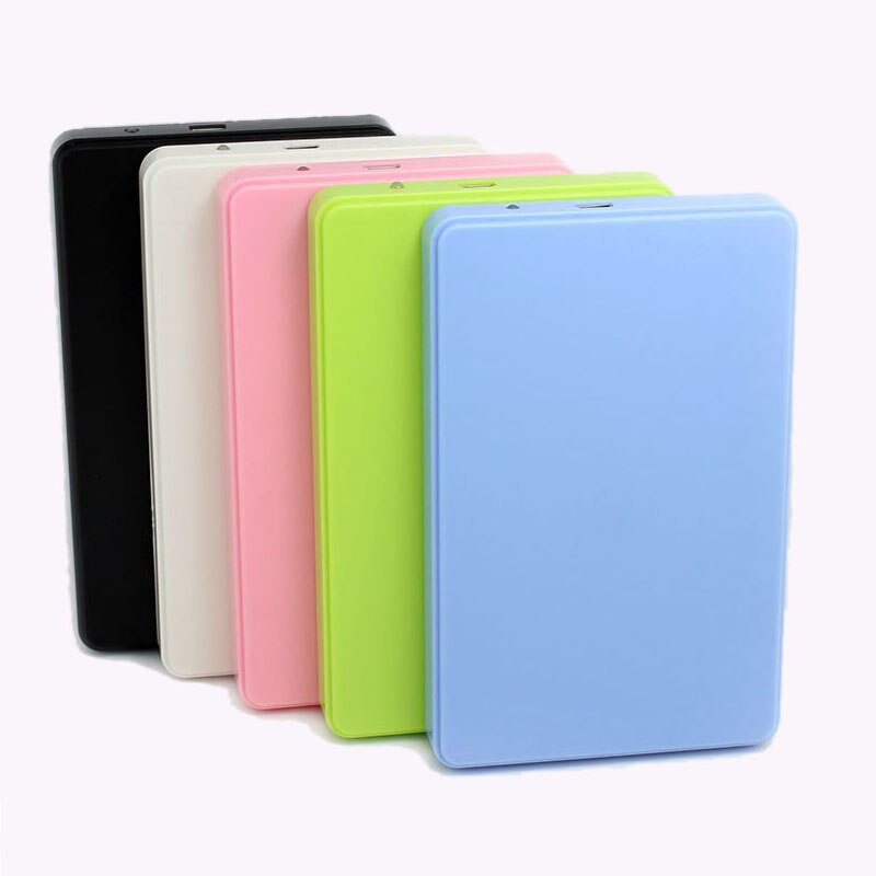 Styles TWOCHI A1 5 Color Original 2.5'' USB3.0 External Hard Drive 80GB Portable HDD Storage Disk Plug and Play On