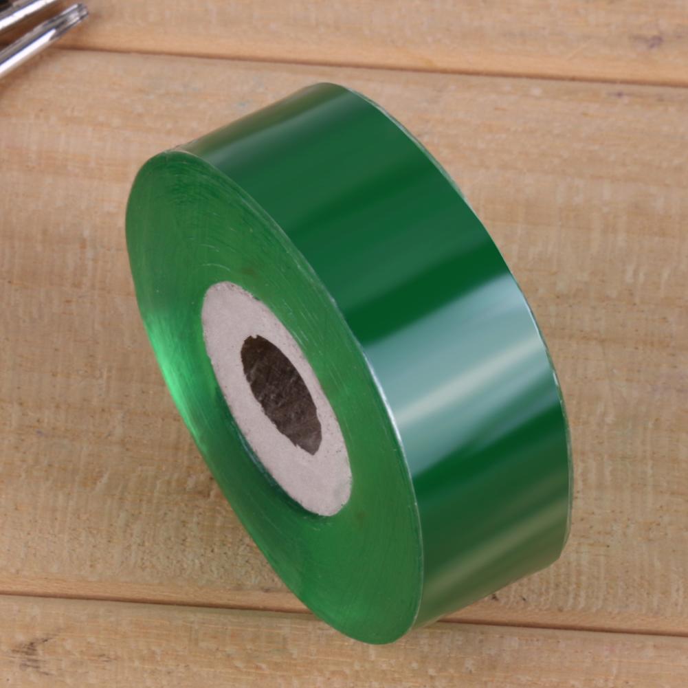 100m di Lunghezza in PVC Filo Elettrico Nastro Isolante Innesto Rotolo Macchina per Il Giardino Verde Eco-amichevole Pianta Innesto Pellicola Protettiva