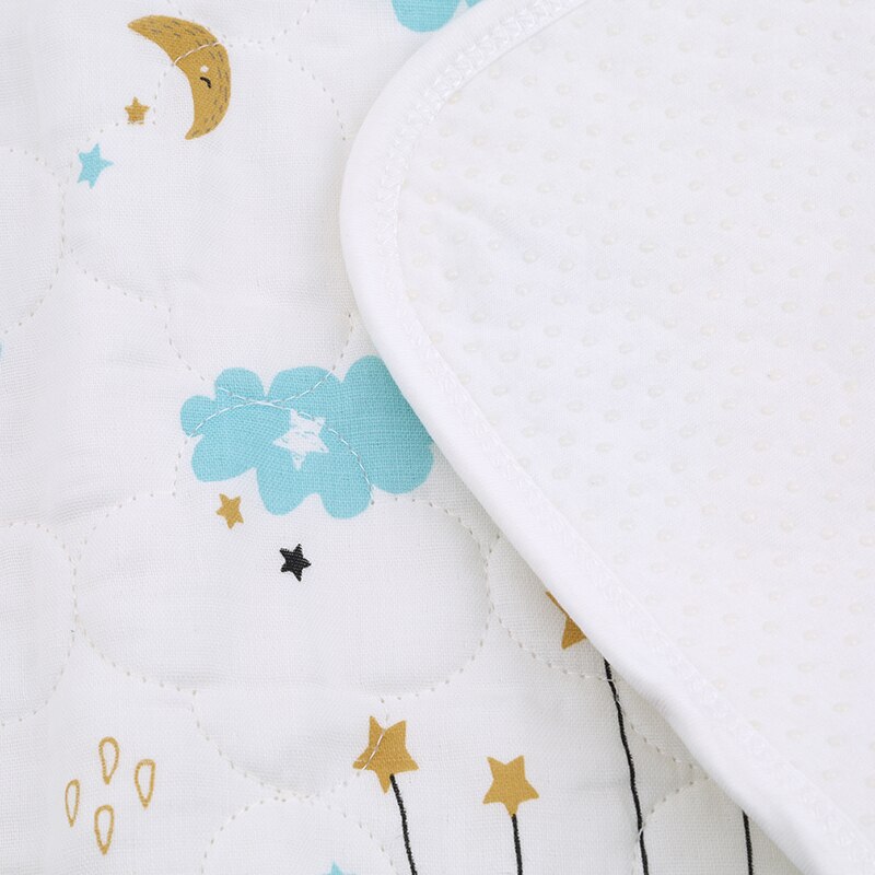 Baby Waterproof SheetBaby Diaper Pad Waterproof Cotton Gauze Sheet Washable Baby Isolation Pad