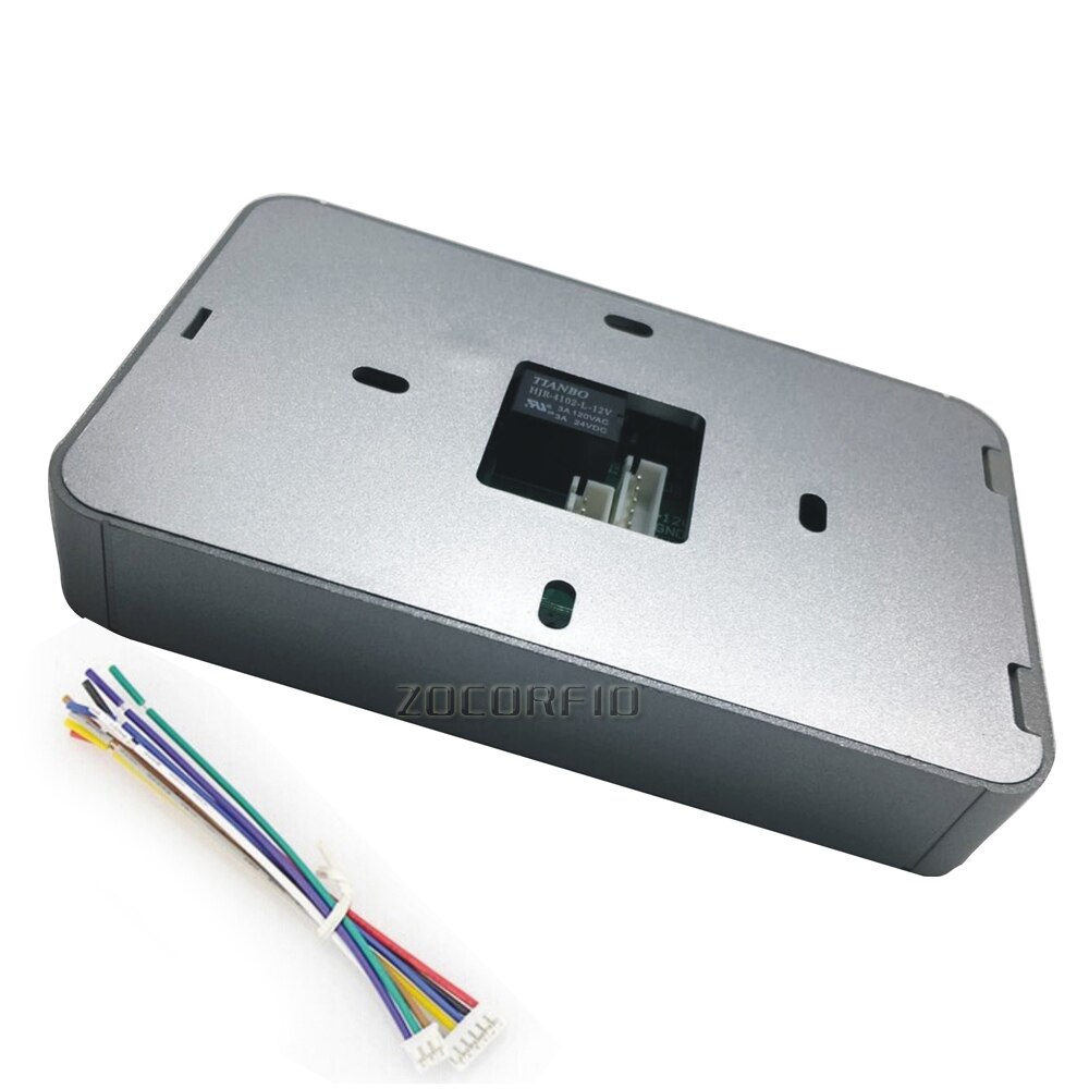 The newest style rfid access control keypad125KHz EM proximity access control system +5 crystal keyfobs