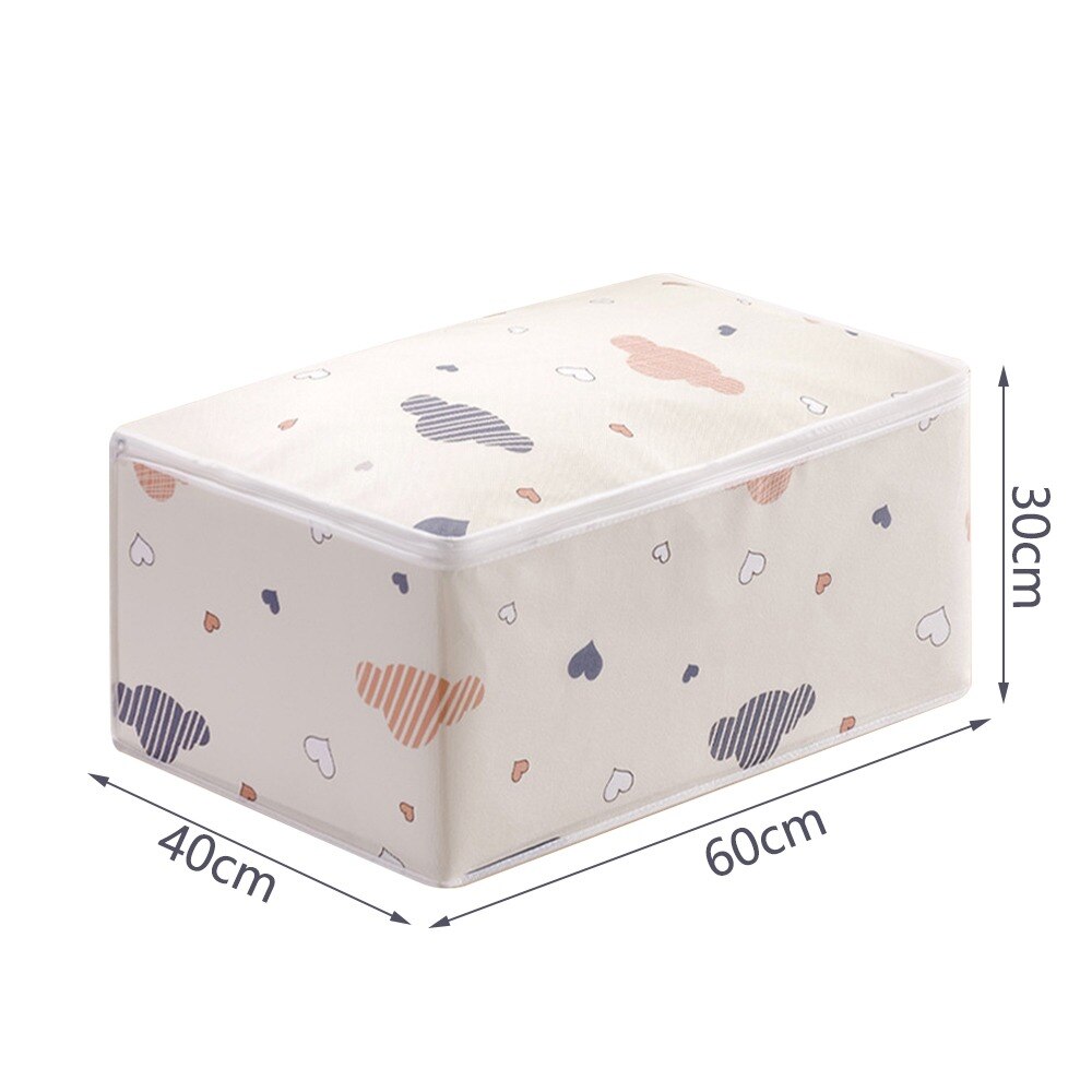 Quilt Luggage Organizer Wardrobe Organizer Waterproof Clothes Storage Bag Closet Organizer Suitcase Organizer Home Accessories: E