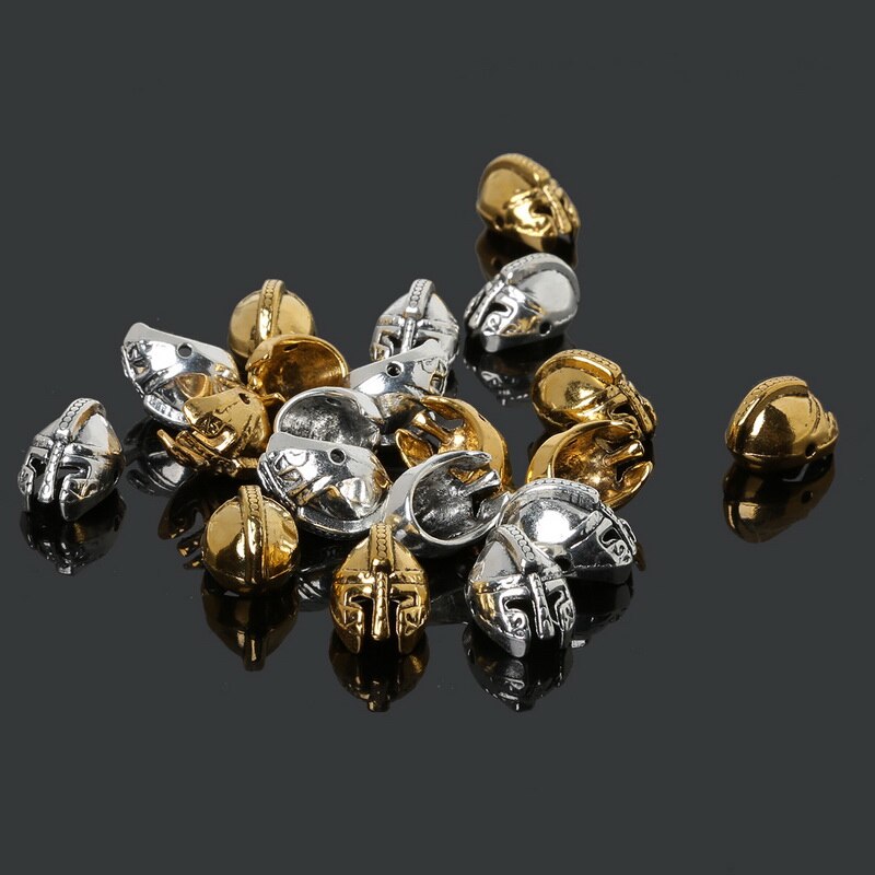 10 pcs Antiek Goud/Zilver 11x16mm Romeinse Armor Warrior Gladiator Helm Spacer Kralen Hanger Charms voor armband Sieraden Maken