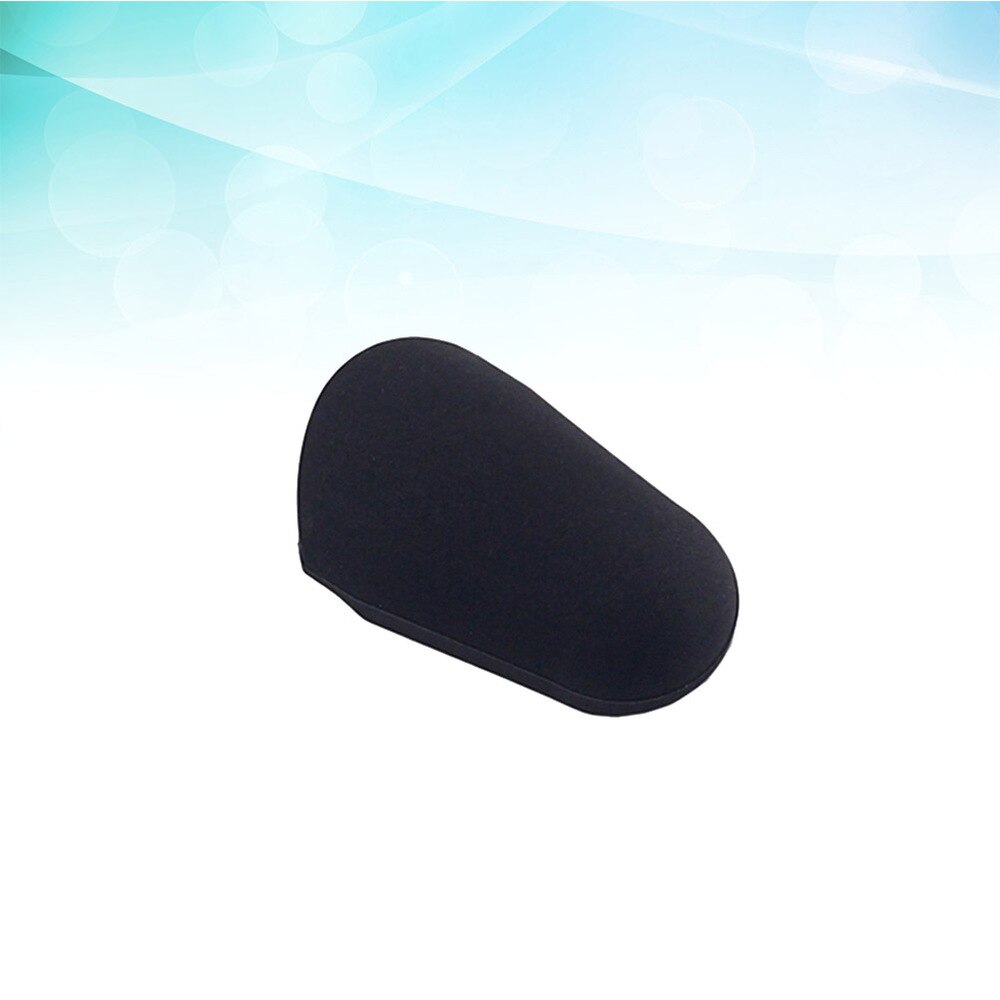 45mm C21 Silicone Saxophone clarinette flûte embouchure capuchon de protection tête pour Alto ténor métal baryton Soprano saxo embout buccal: Black 1