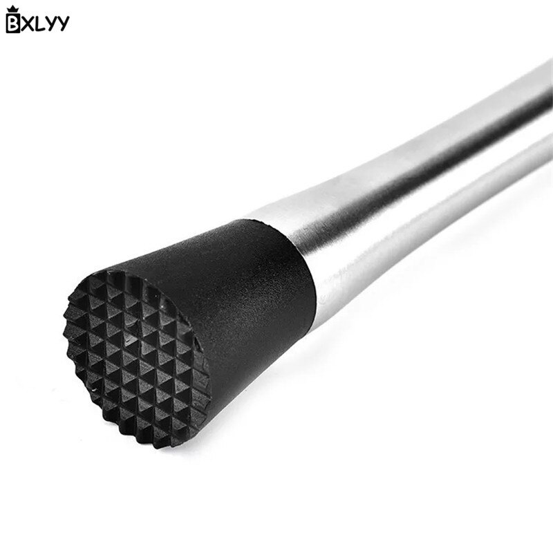 BXLYY de acero inoxidable cóctel barman Mojito Mint Blender DIY bebida Ice Crush Bar herramienta de cocina accesorios de cocina .8z